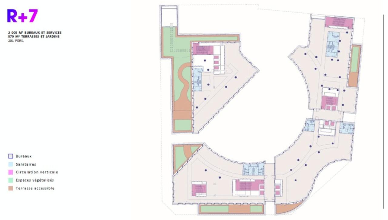 Bureau Levallois-Perret 27362m² Location bureau Levallois-Perret Hauts-de-Seine OLBUR2312251 4